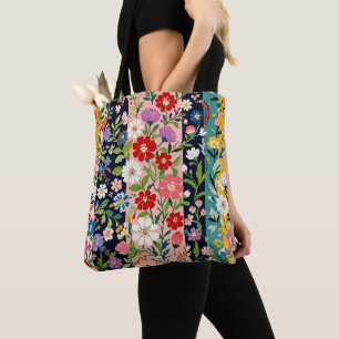 A Bright Fresh Floral Tote Bag. Bag