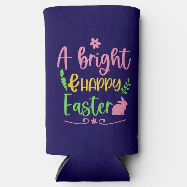 A Bright Happy Easter-63546 Seltzer Can Cooler (Front)