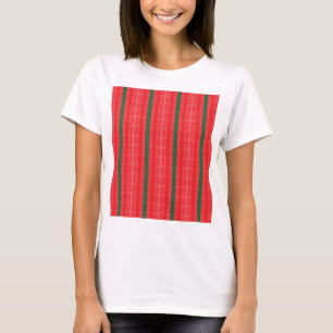 A bright red apple sits on a plain white surface. T-Shirt