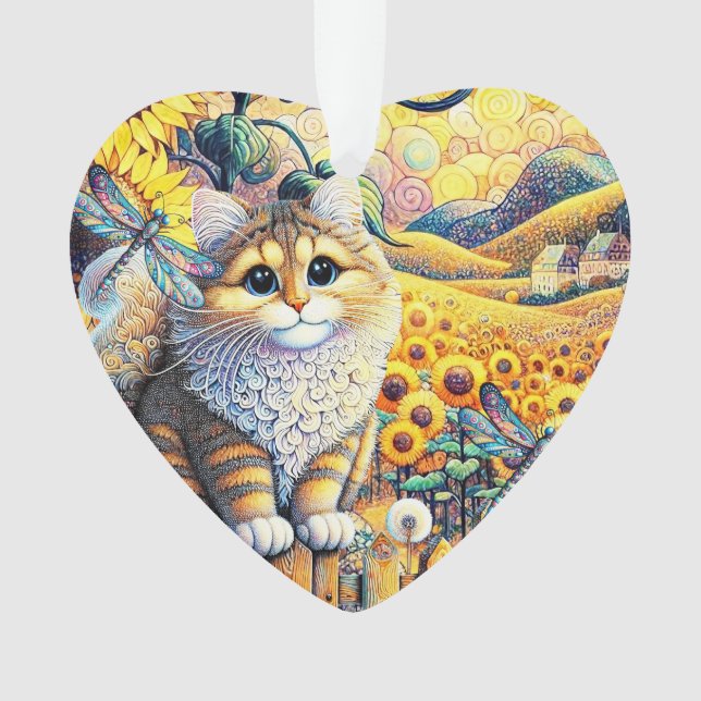 A Bright Sunny Day Acrylic Ornament (Front)