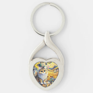 A Bright Sunny Day Key Ring