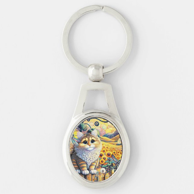 A Bright Sunny Day Key Ring (Front)