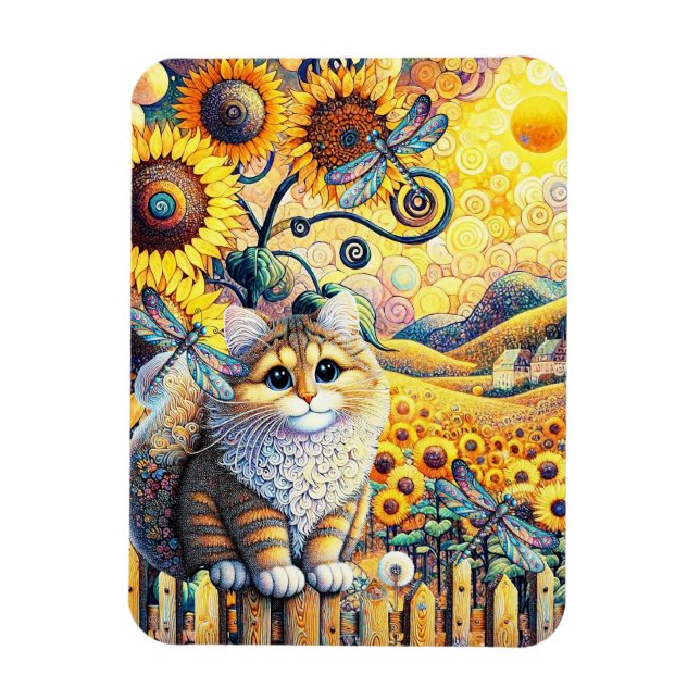 A Bright Sunny Day Magnet (Vertical)