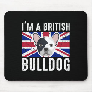 A British Bulldog England Union Jack Mouse Mat