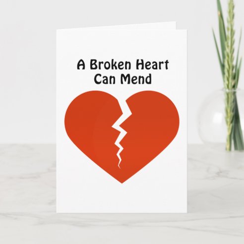 Broken Heart Cards | Zazzle UK