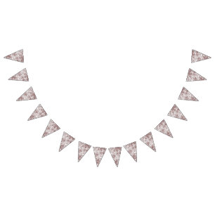 a brown and white background with a rough texture bunting