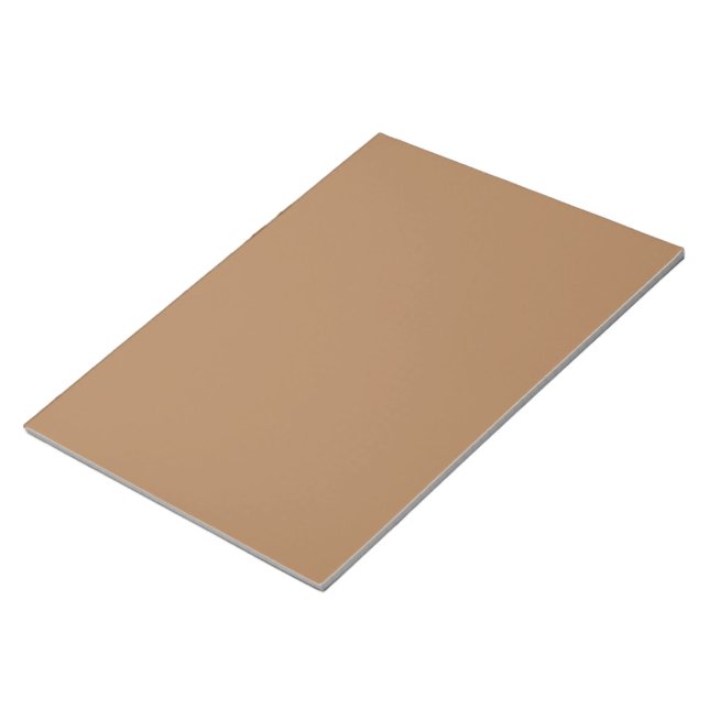 a brown background with a white border_ notepad (Angled)
