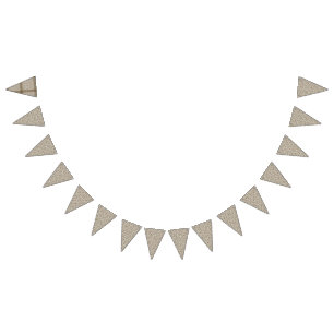 A brown rug with a geometric motif is partially co bunting