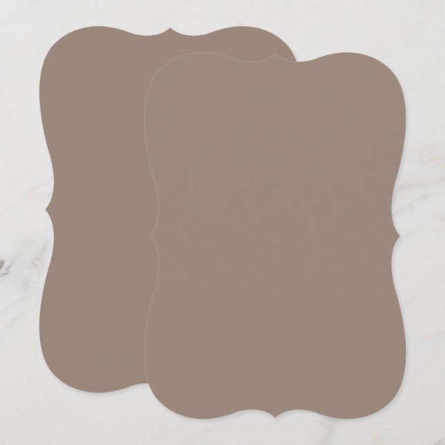 a brown wall with a clock on it (Front/Back)