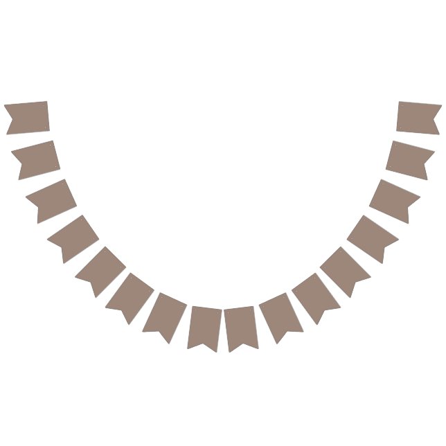 a brown wall with a clock on it bunting  (All)
