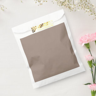 a brown wall with a favour bags