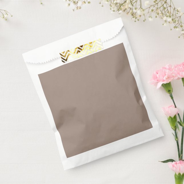a brown wall with a favour bags (Sealed)
