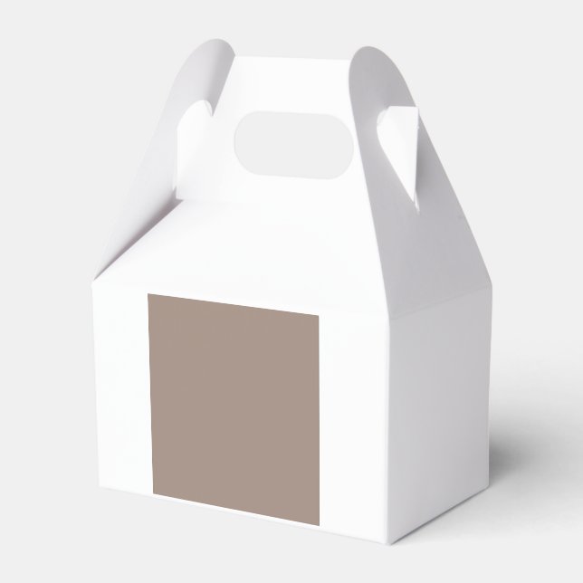 a brown wall with a favour box (Front Side)