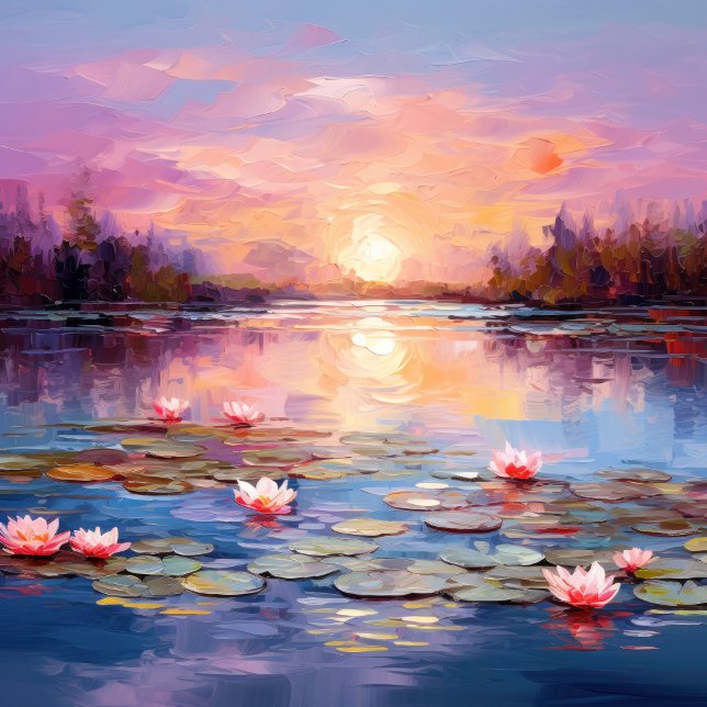 A Brush with Beauty Poster (From Monet's Canvas to Your Heart: A Brush with Beauty.)