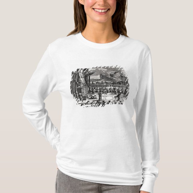 A Buddhist Ceremony from, 'Indiae Orientalis' T-Shirt (Front)