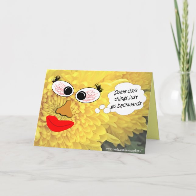 A Bumfuzzled Mum-customize any occasion Card (Front)