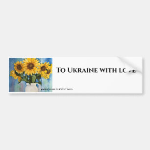 A Bumper sticker support for Ukraine