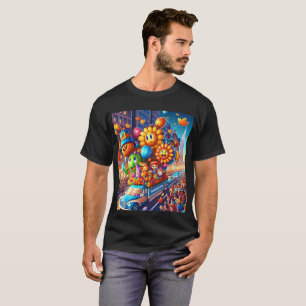 a bunch of balloons that say'the word welcome T-Shirt
