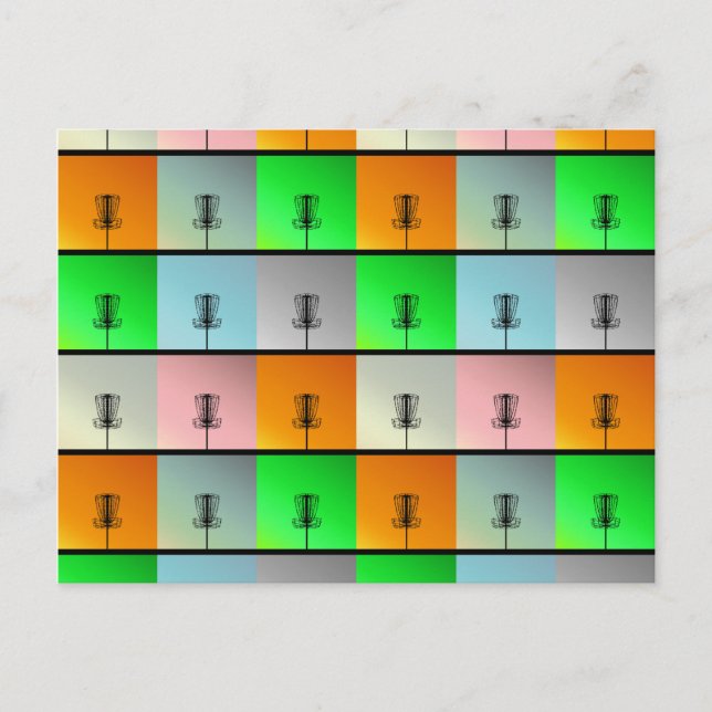 A Bunch of Baskets Postcard (Front)