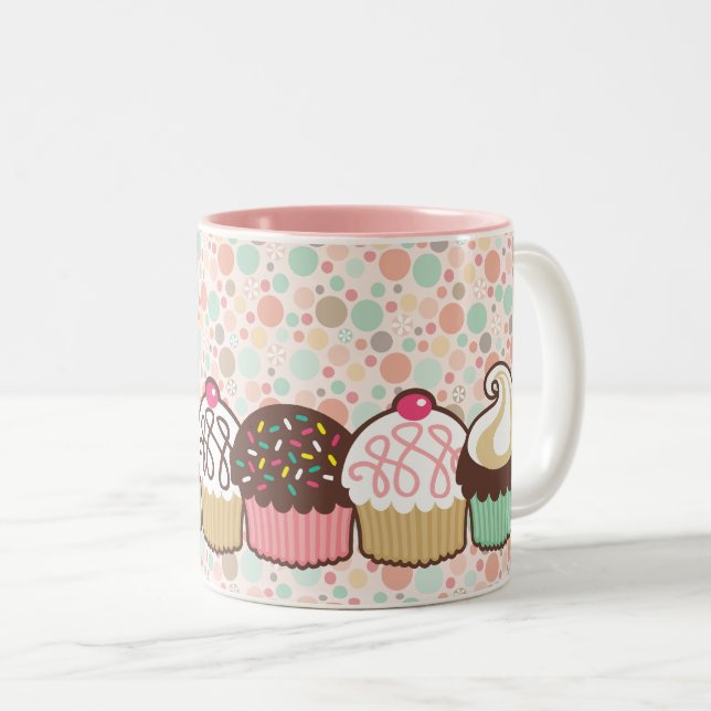 A Bunch of Cupcakes Mug (Front Right)