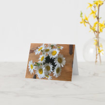 A Bunch of Daisies card (blank)