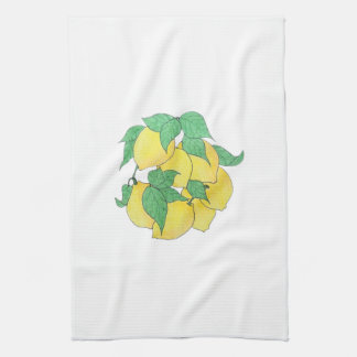 A bunch of Lemons Kitchen Towel