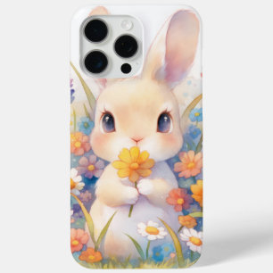 A Bunny Bouquet iPhone 15 Pro Max Case