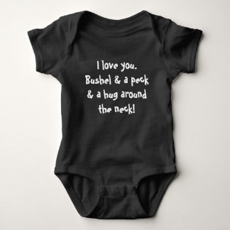 A Bushel and a Peck Baby Bodysuit