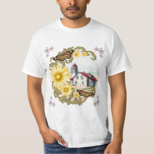 A Butterfly Lighthouse t-shirt