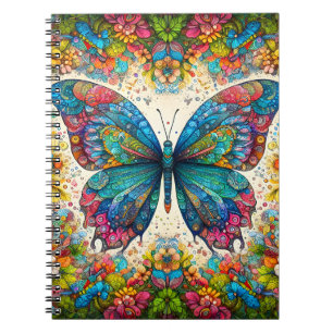 A Butterfly's Rainbow Ballet Notebook