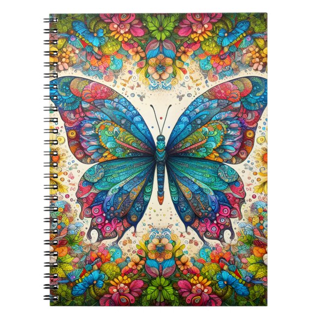 A Butterfly's Rainbow Ballet Notebook (Front)