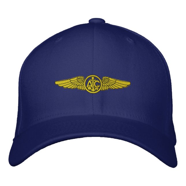 A C Wings Embroidered Hat (Front)