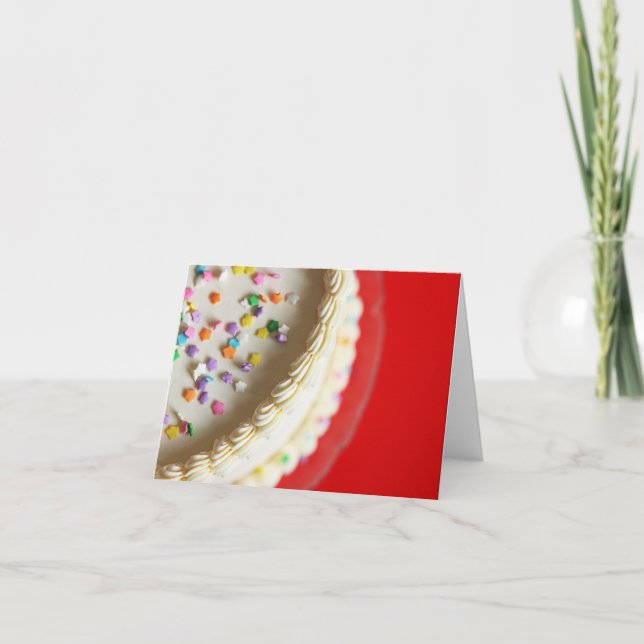 A Cake Just For You Card (Front)