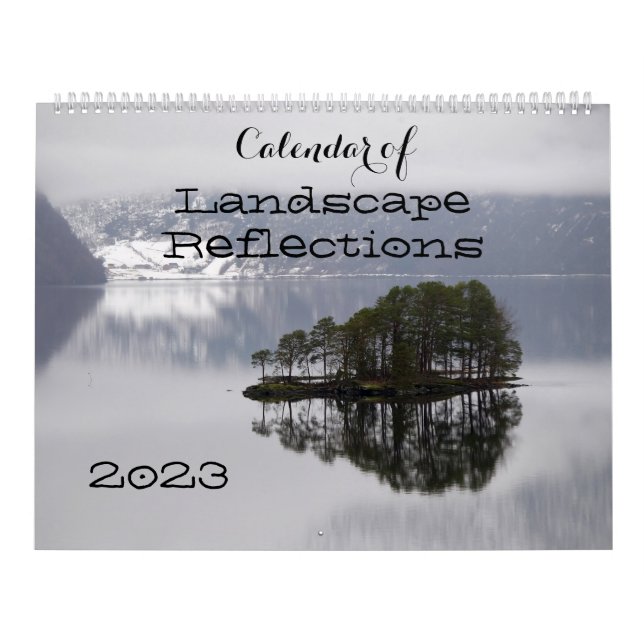 A Calendar of Landscape Reflections for 2023 (Cover)