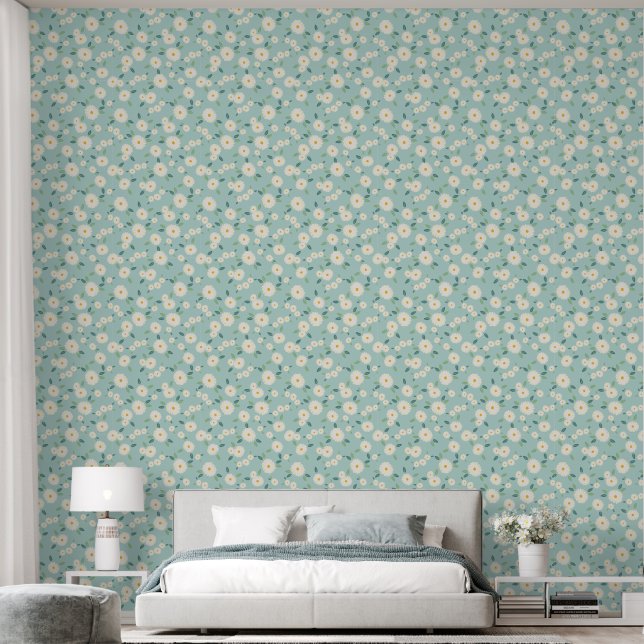 A Calm Daisy Stroll Wallpaper (Bedroom)