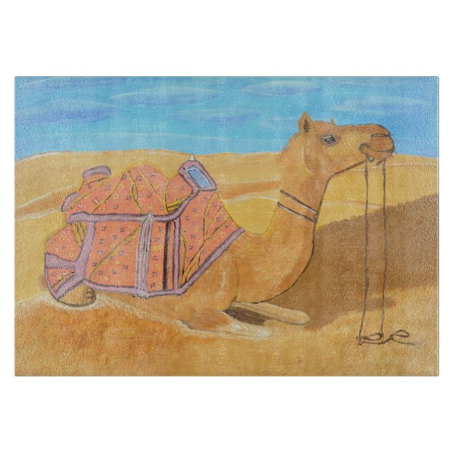 A Camel  Cutting Board (Front)