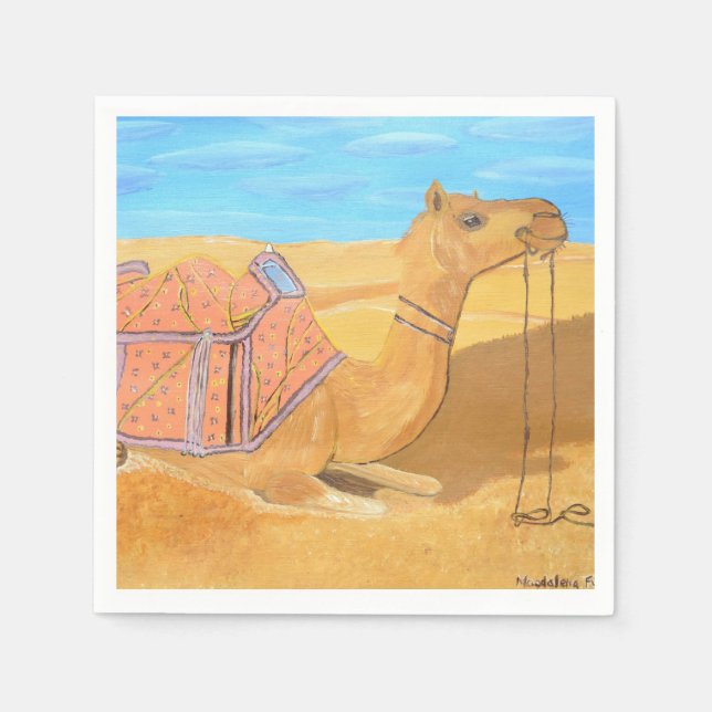 A Camel paper napkins  (Front)