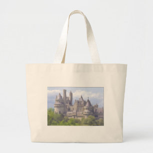 A Camelot Summer Large Tote Bag