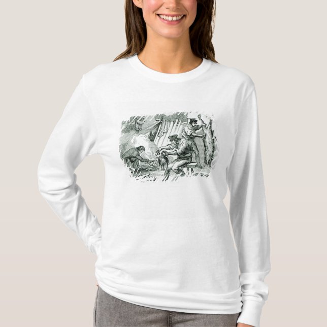 A camp Kitchen, 1856 T-Shirt (Front)