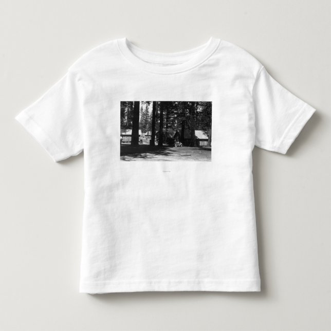 A Campground Scene Toddler T-Shirt (Front)