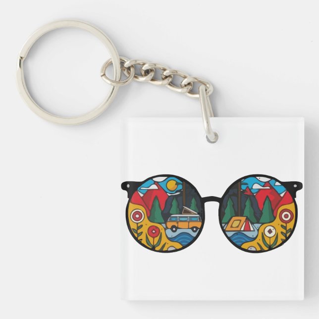 A Camping Adventure Key Ring (Front)