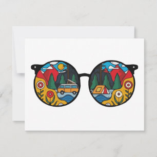 A Camping Adventure RSVP Card