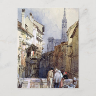 A Canal at Strasbourg Postcard