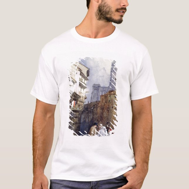A Canal at Strasbourg T-Shirt (Front)