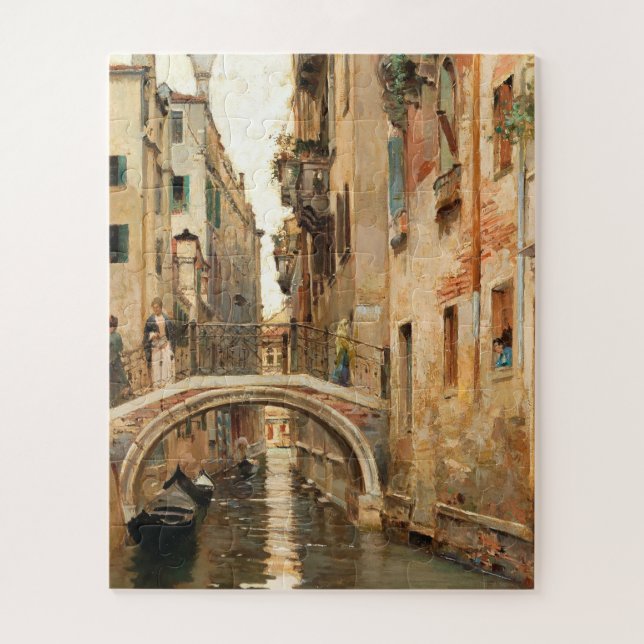 A canal in Venice  Jigsaw Puzzle (Vertical)