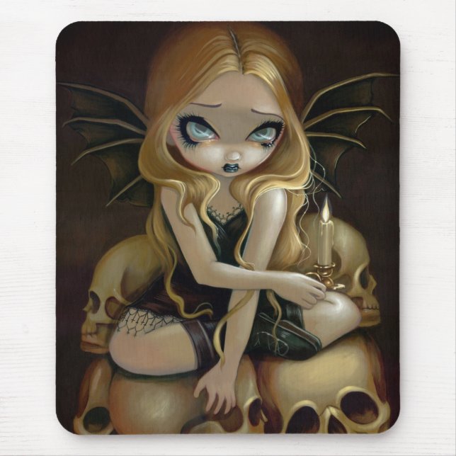 "A Candle in the Dark" Mousepad (Front)