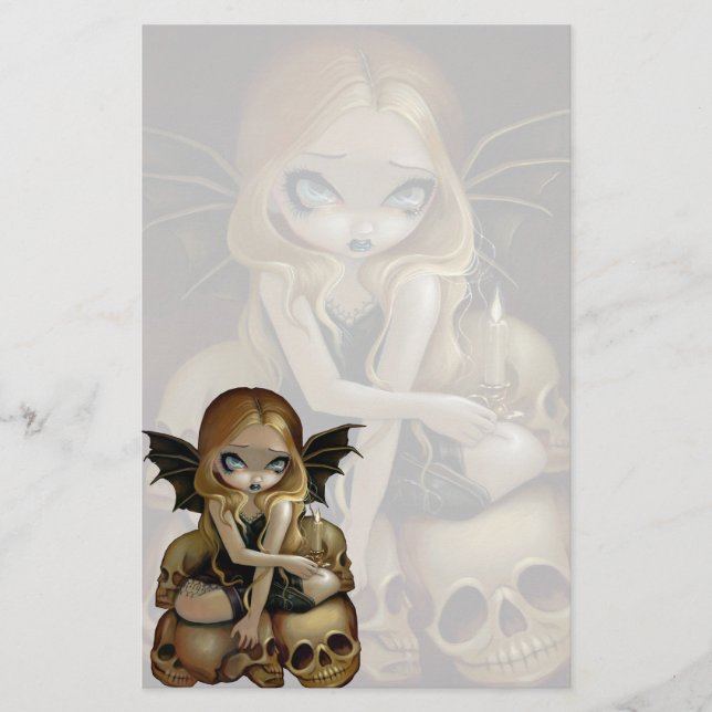 "A Candle in the Dark" Stationery (Front)