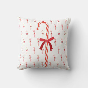 A Candy Cane Cushion