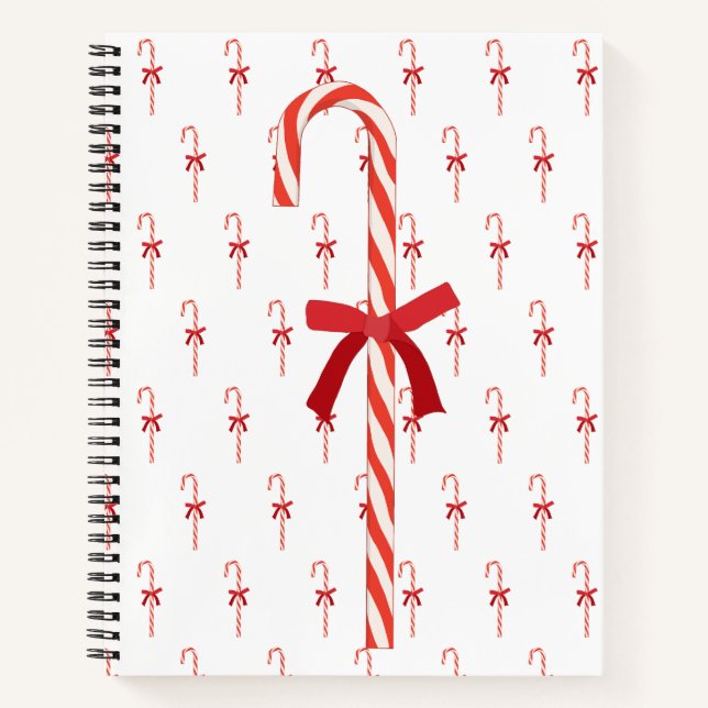 A Candy Cane Notebook (Front)