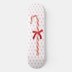 A Candy Cane Skateboard